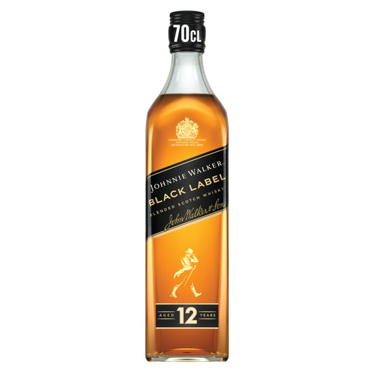 Johnnie Walker Black Label 12 Year old blended whisky 70cl/40%
